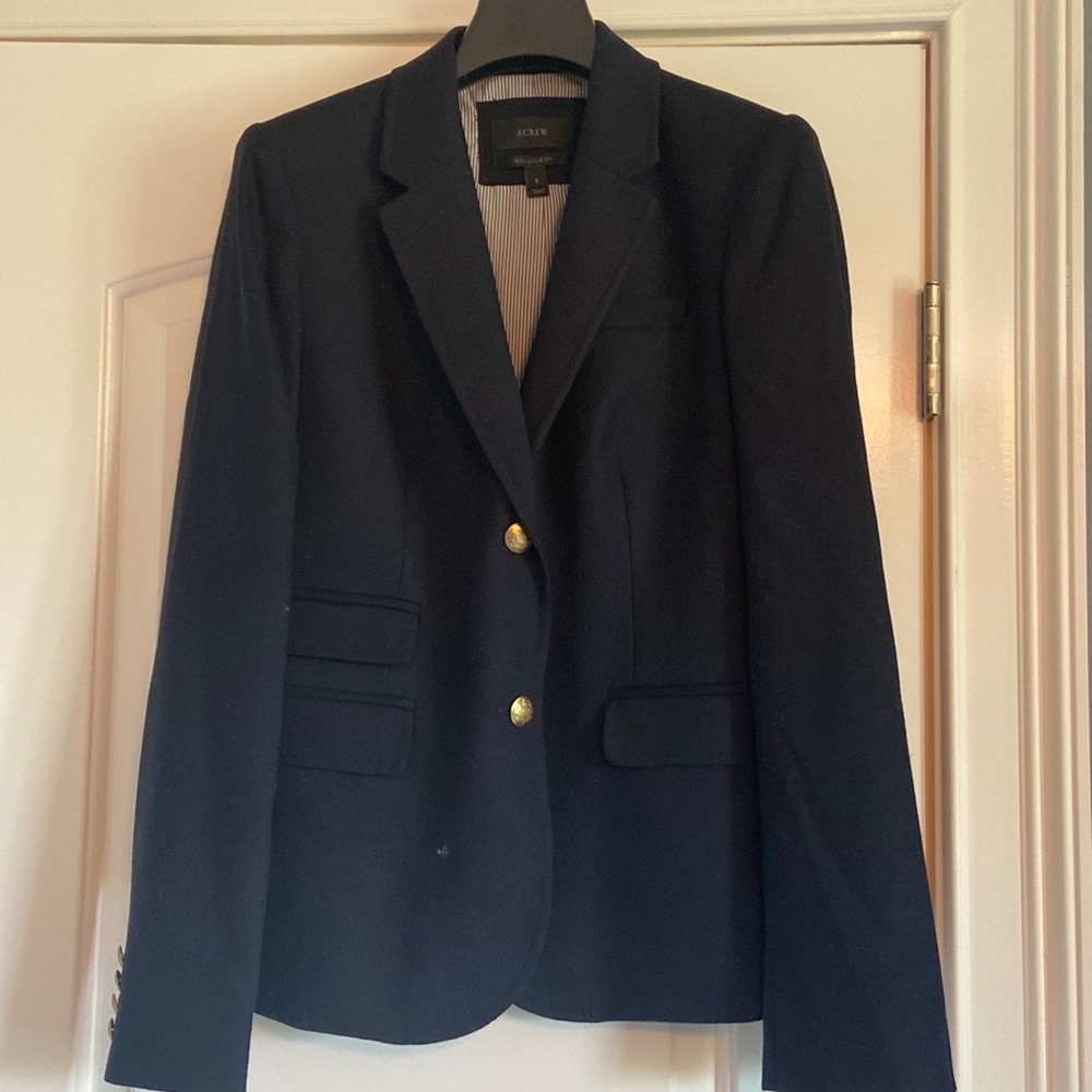 JCrew Schoolboy Blazer in Navy